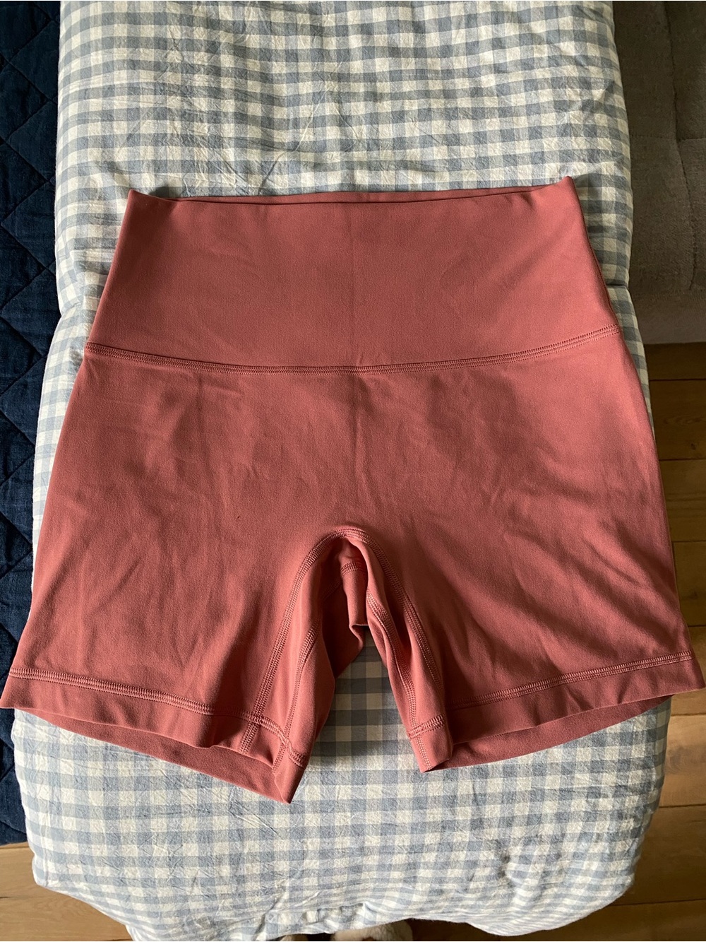 Lululemon Align No-Line High-Rise Short 6"  Rustic Coral